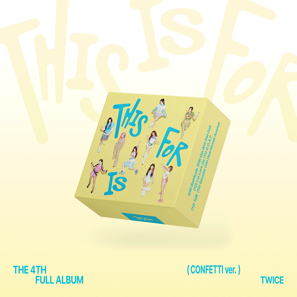 THIS IS FOR (CONFETTI ver.) - Twice Official Store THIS IS FOR (CONFETTI ver.) - Twice Official Store