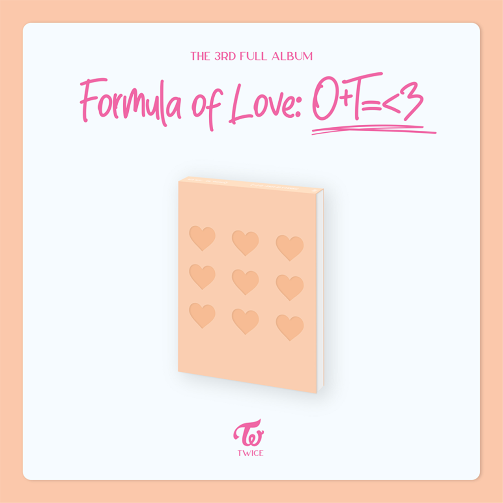 twice formulaof Love アルバムセット Formula of Love : O+T=<3 Full of Love version - Twice