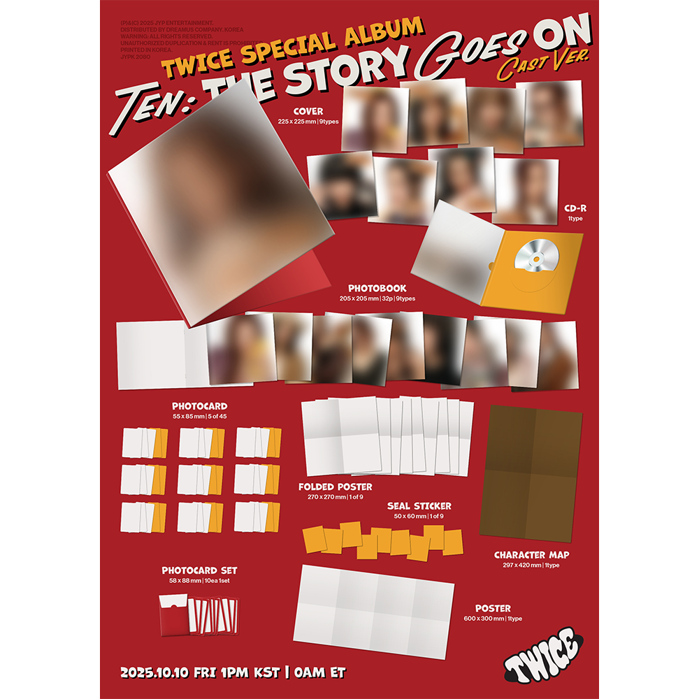 TEN: The Story Goes On (Cast Ver.) Packshot
