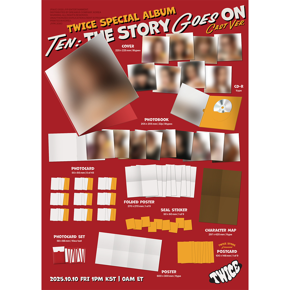 TEN: The Story Goes On (Cast Ver.) (Exclusive) Packshot