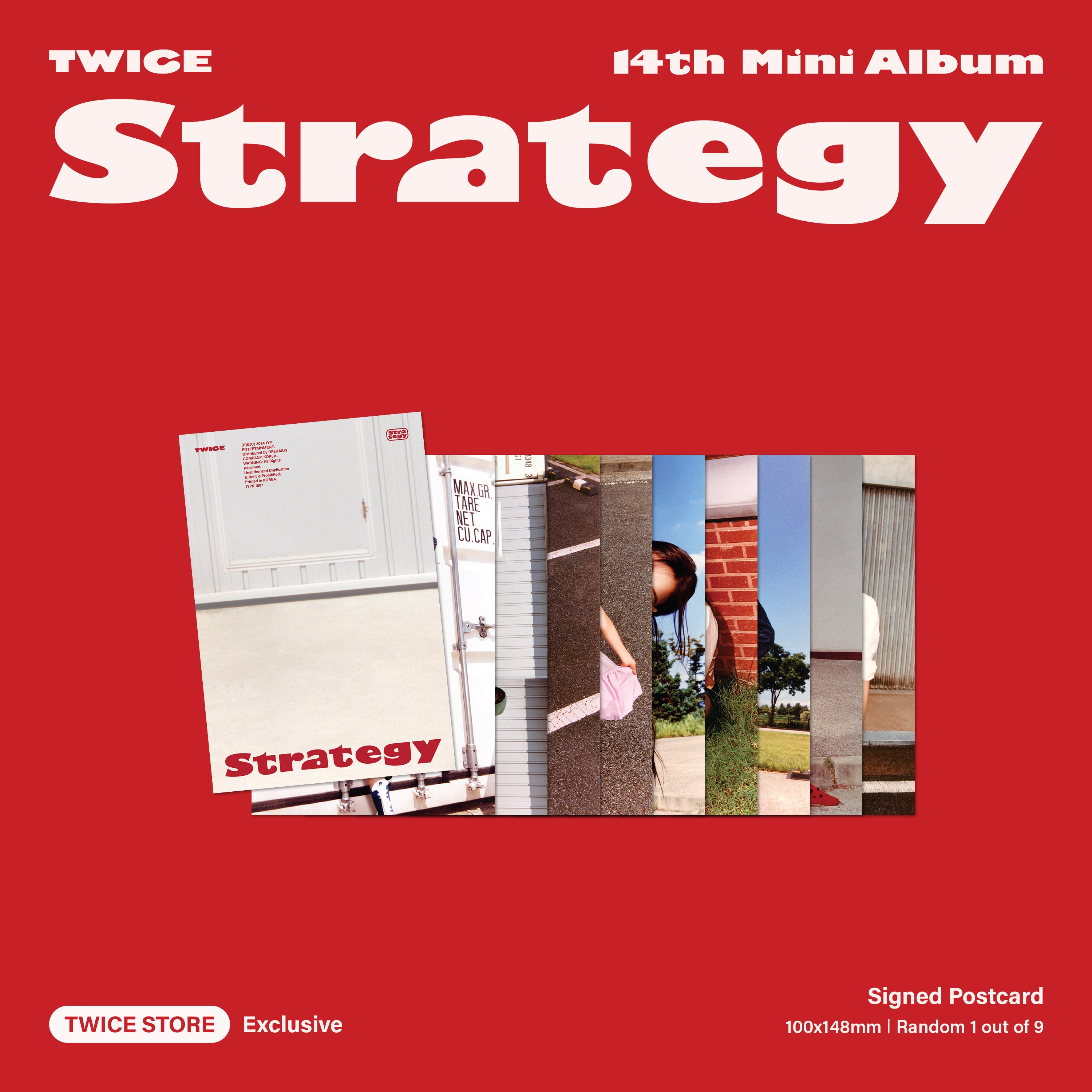 STRATEGY (Step 1 ver.) (Signed) Postcard