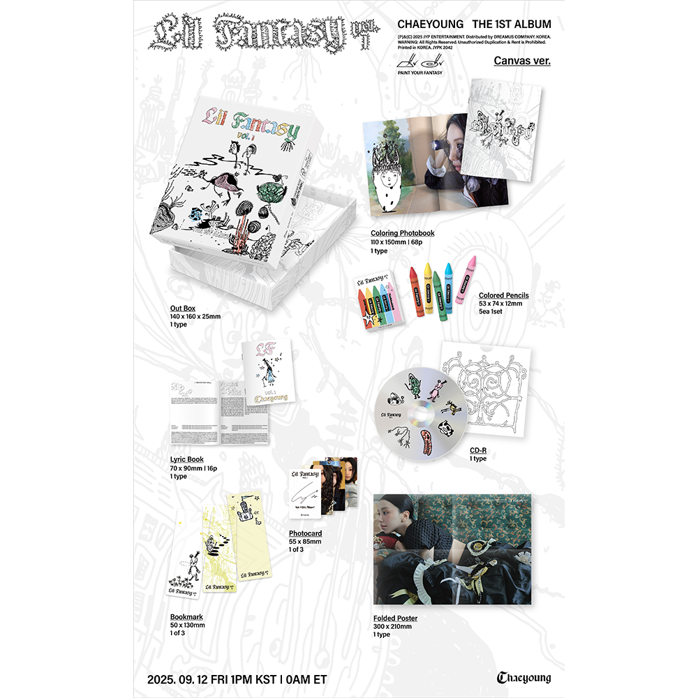 LIL FANTASY Vol.1 (Canvas ver.) - Twice Official Store LIL FANTASY Vol.1 (Canvas ver.) - Twice Official Store