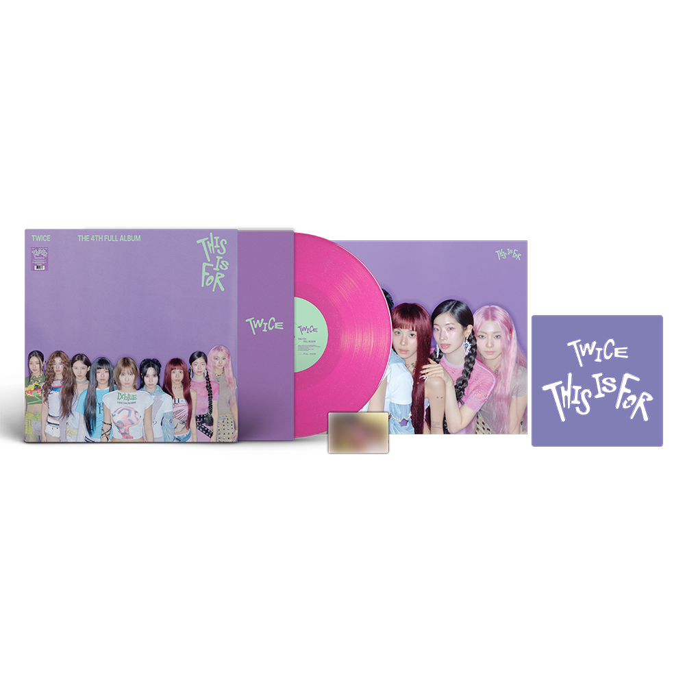 THIS IS FOR (Dragonfruit Glitter Vinyl)