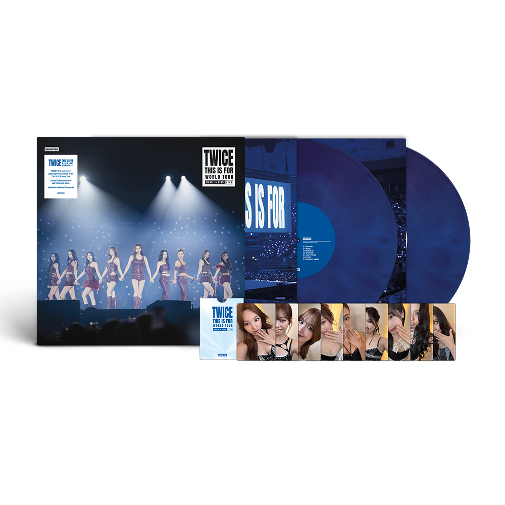 TWICE Special Vinyl Neptune Blue WORLD TOUR FINALE in SEOUL - LIVE