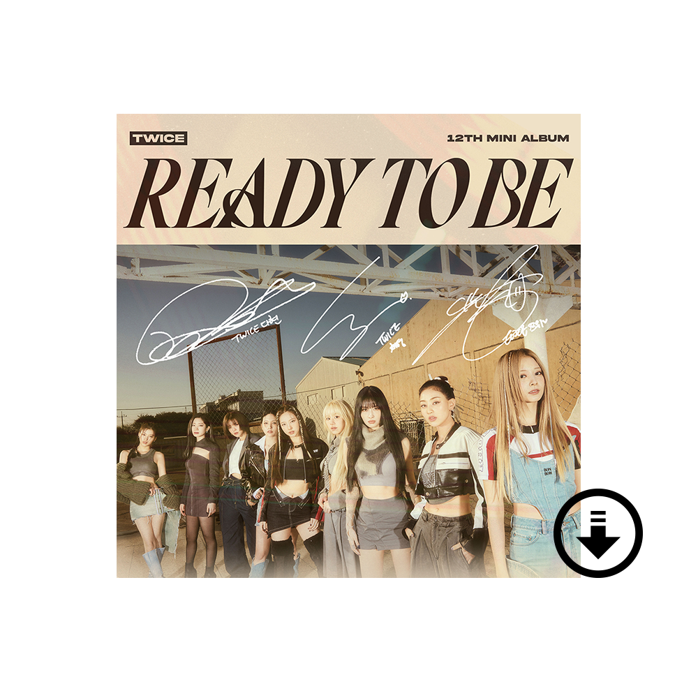 READY TO BE (DAHYUN, & CHAEYOUNG & TZUYU Ver.) Digital Album