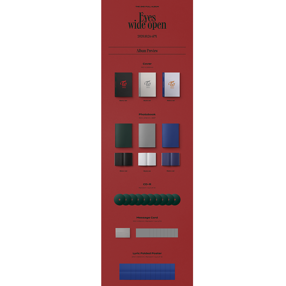 Eyes Wide Open (Style Version) - Twice Official Store Eyes Wide Open (Style Version) - Twice Official Store