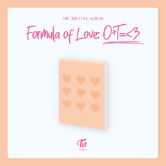 Formula of Love : O+T=<3 Full of Love version – Twice Official Store